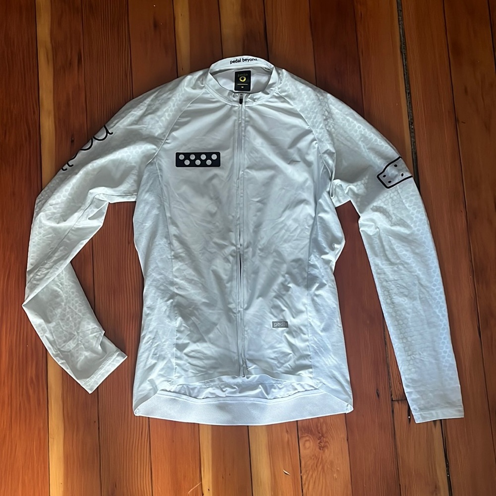 Mens Pedla Pro Hex Cycling Long Sleeve Jersey size medium
